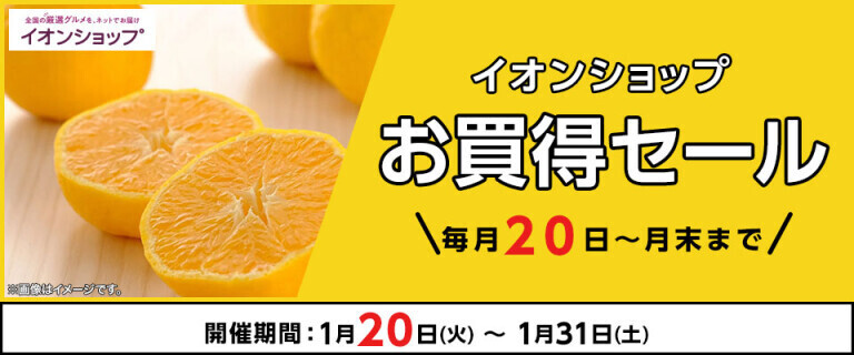 【イオンショップ】お買得セール