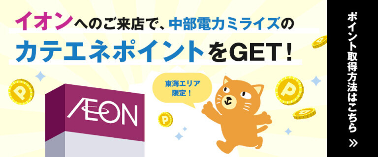 カテエネポイントをGET！
